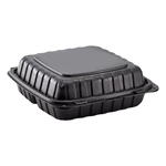 9*9 Inch 3-Com Biodegradable Takeaway Box Food Container