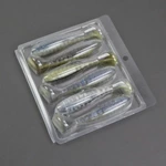 Free Design Custom Transparent PET Clam Shell Fishing Lure Packaging