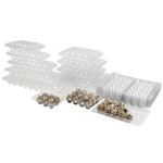 Plastic PET Quail Egg Tray for Wholesale - 24 Egg Capacity