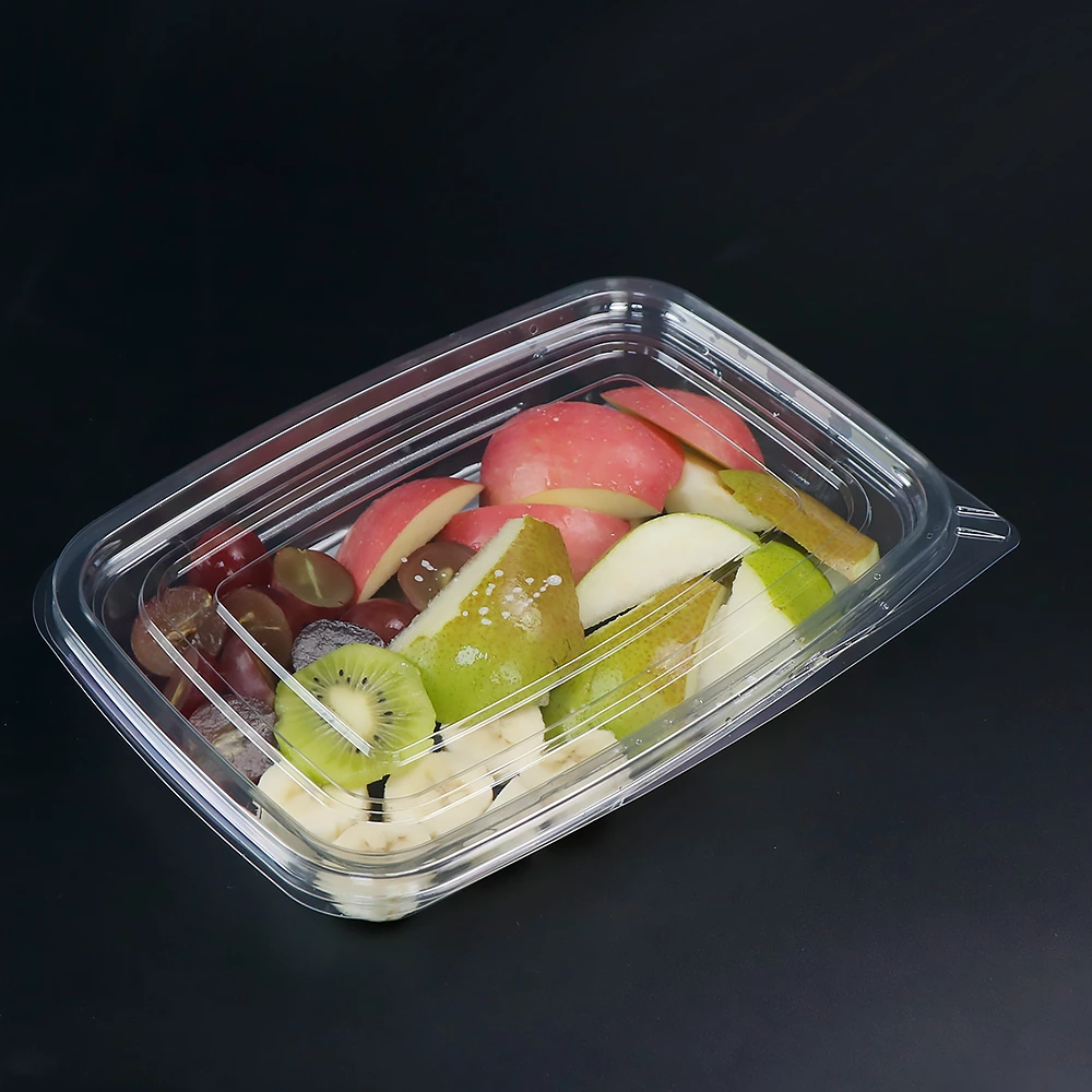 350g 1-Com Deli Container With Lid For Cherry Tomato