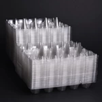 10 Holes Blister Egg Tray Packaging Plastic Chicken Egg Carton Packaging