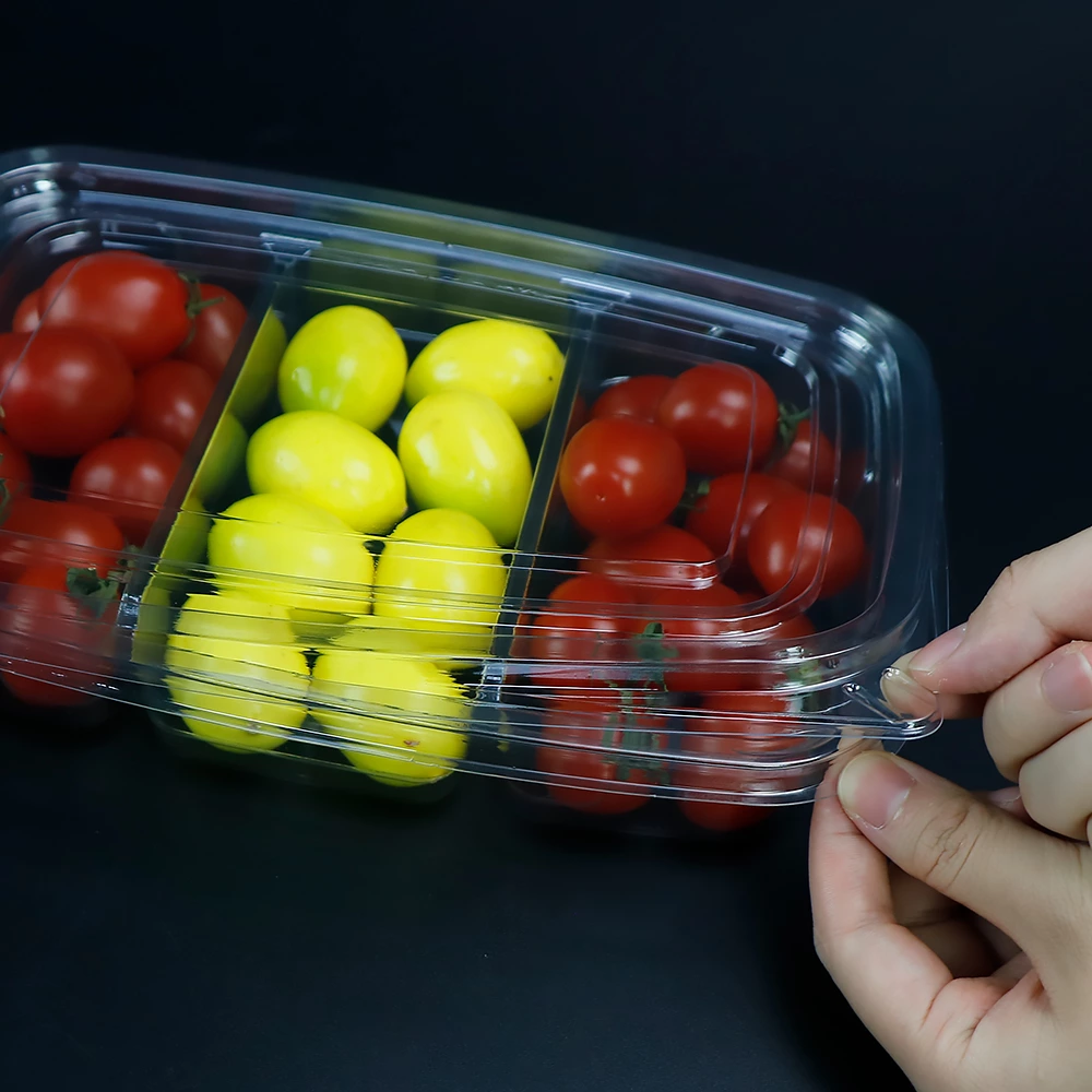 350g 3-Com Deli Container With Lid