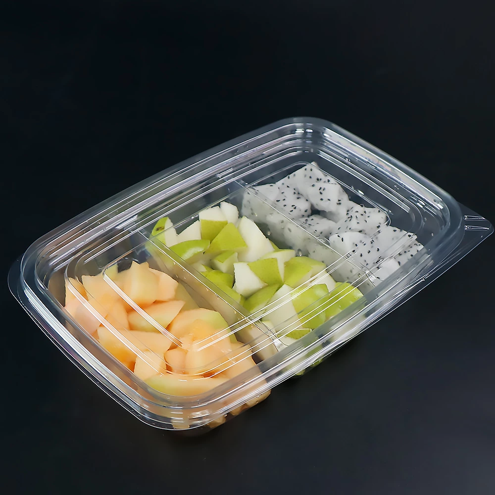 350g 3-Com Deli Container With Lid