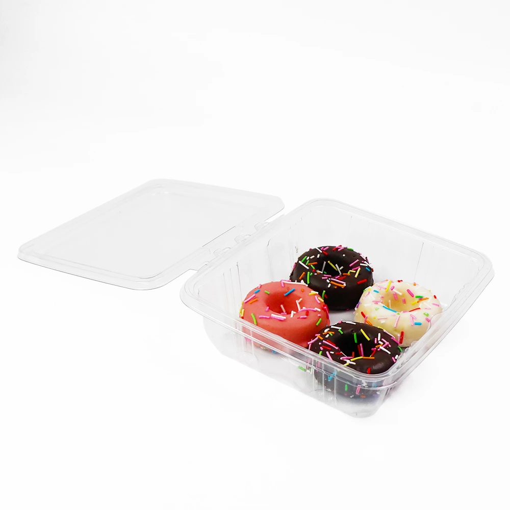 48 OZ Tamper Evident Fruit & Nuts & Bakery Container