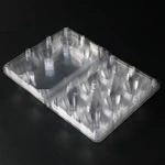 6 Holes Durable Egg Packaging Tray Plastic High Quality Cheap Transparent Egg Trays Egg Box