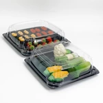 Plastic Catering Tray Lids Medium 9*9inch