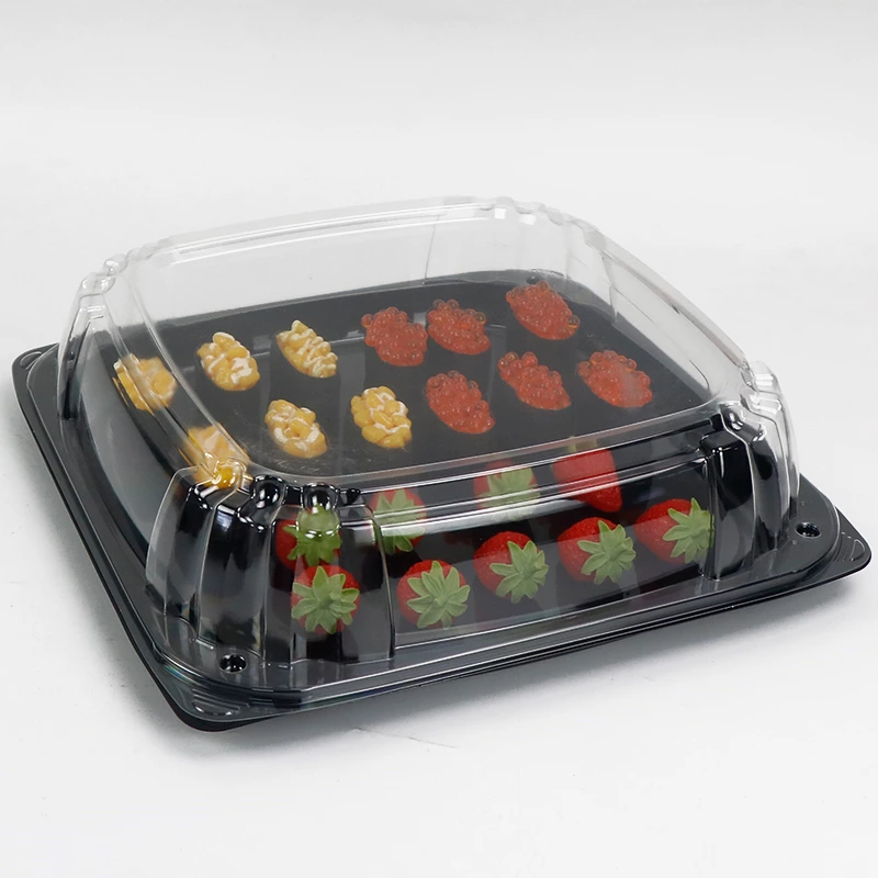 Plastic Catering Tray Lids Small 9*6inch