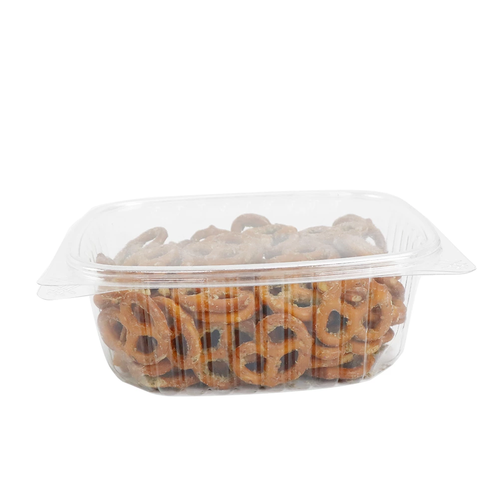 24oz PET Multi-purpose Hinged Clamshell Package