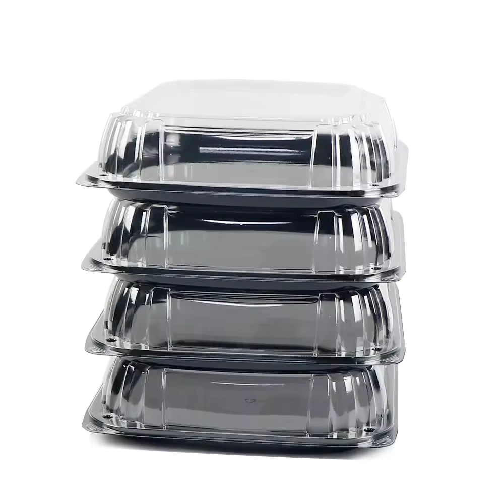 Plastic Catering Tray Lids Medium 9*9inch