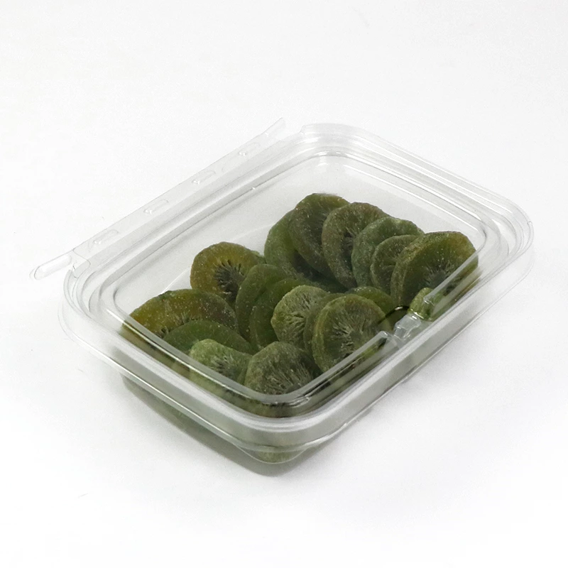8 12 16 20 24 32 35 48 64OZ Tamper-Evident Square Hinged Container with Flat Lid