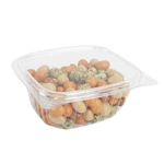 8oz PET Multi-purpose Hinged Clamshell Package