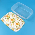 Printed PP Food Container With Separate Lid
