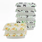 Printed PP Food Container With Separate Lid