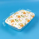 Printed PP Food Container With Separate Lid