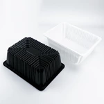 Large Deep PP Heat Seal Food Tray, Disposable Food Packaging Tray