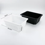 Large Deep PP Heat Seal Food Tray, Disposable Food Packaging Tray