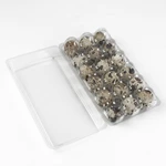Transparent PET Tri-Fold Quail Egg Tray | 18 Cavity Plastic Quail Egg Box