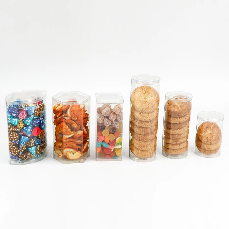 Collapsible Clear PET PVC Folding Boxes